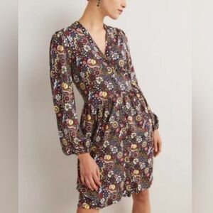 Boden Button Through Soft Knit Dress